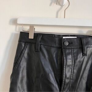 Pistola black leather pants 25